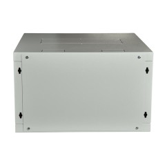 Шкаф телекоммуникационный настенный разборный 19дюйм 12U 600х550 ШТ-НСр-12U-600-550-П дверь перфорир. ССД 130411-00568