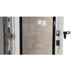 Шкаф телекоммуникационный напольный ШТ-НП-33U-600-600-С 19дюйм 33U 600х600 передн. дверь стекло ССД 130411-00519
