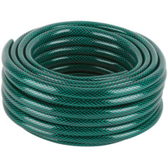 Шланг поливочный трехслойный армированный 1/2дюймх1.8ммх15м зел. КУРС 76304