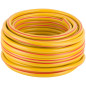 Шланг поливочный трехслойный армированный 1/2дюймх2.0ммх25м желт. КУРС 76315