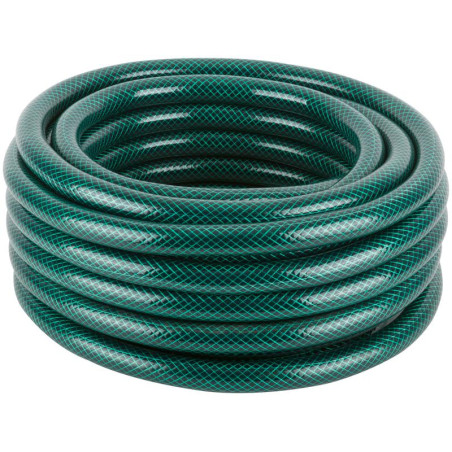 Шланг поливочный трехслойный армированный 3/4дюймх1.5ммх15м зел. КУРС 76307