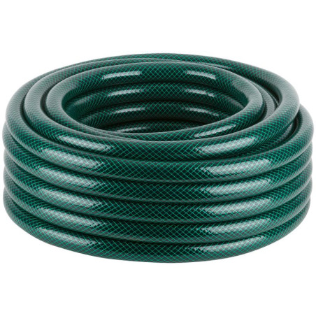 Шланг поливочный трехслойный армированный 1дюймх3.0ммх25м зел. КУРС 76310