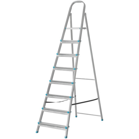Лестница-стремянка стальная 8 ступеней вес 8.85кг КУРС 65330