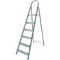 Лестница-стремянка стальная 6 ступеней вес 6.4кг КУРС 65328