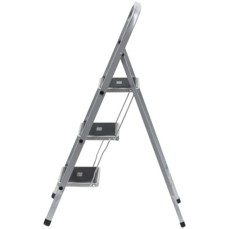 Лестница-стремянка стальная 3 широкие ступени Н-113см вес 5.2кг FIT 65382