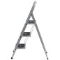 Лестница-стремянка стальная 3 широкие ступени Н-113см вес 5.2кг FIT 65382