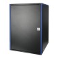 Шкаф настенный 19дюйм 18U 600х600 дв. метал. черн. Datarex DR-610421