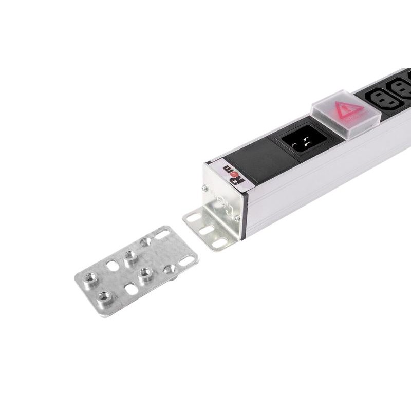 Блок розеток вертикальный 1ф Rem-16 16А выкл. 48 C13 1420мм вх. C20 IEC 320 R-16-48C13-V-1420 Rem 1891600