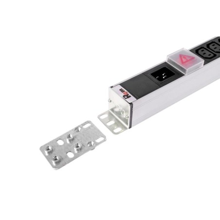Блок розеток вертикальный 1ф Rem-16 16А выкл. 48 C13 1420мм вх. C20 IEC 320 R-16-48C13-V-1420 Rem 1891600
