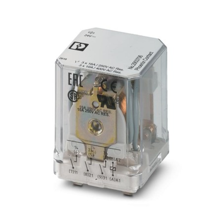 Реле одиночное REL-PR3- 24DC/3х1 Phoenix Contact 2903706