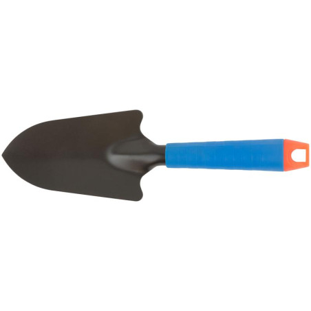 Совок посадочный широкий син. пластиковая ручка 280мм FIT 77064