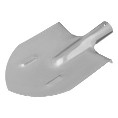 Лопата штыковая, нерж. сталь, 200х265 мм, ребра жесткости, без черенка, Россия