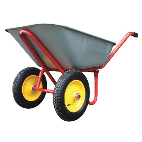 Тачка строительная двухколесная 110л грузоподъемность 240кг Профи FIT 77619