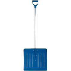 Лопата для уборки снега Профи поликарбонатная алюм. черенок средняя 460х420х1350мм FIT 68118