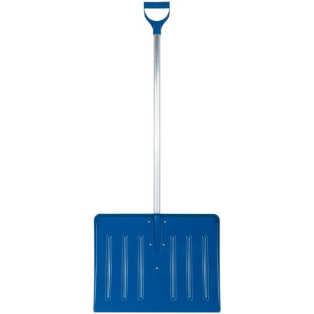 Лопата для уборки снега Профи поликарбонатная алюм. черенок большая 550х420х1350мм FIT 68119