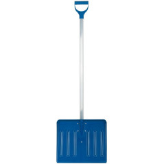 Лопата для уборки снега Профи поликарбонатная алюм. черенок малая 410х350х1300мм FIT 68117