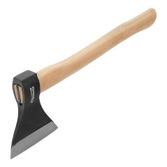 Топор, 1000 г, в сборе, кованый, деревянное топорище