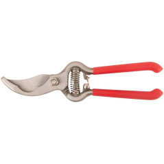 Секатор "Стандарт" режущие кромки внахлест цельнокованый ПВХ покрытие ручек 200мм FIT 77084