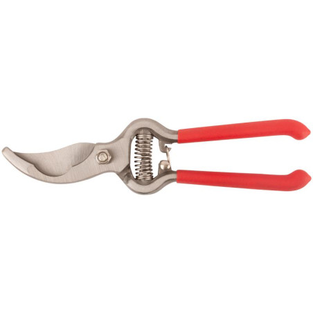 Секатор "Стандарт" режущие кромки внахлест цельнокованый ПВХ покрытие ручек 200мм FIT 77084