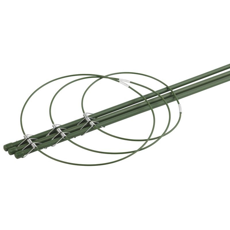 Поддержка для цветов 3 кольца 45см (60/720) Green Apple Б0008275 Поддержка для цветов 3 кольца 45см (60/720) Green Apple Б0008275