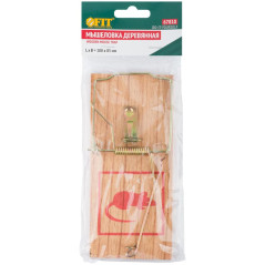 Мышеловка деревянная большая 180х85мм FIT 67810