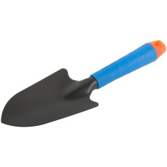 Совок посадочный широкий син. пластиковая ручка 280мм FIT 77064