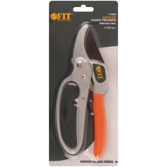 Секатор Профи храп. механизм режущ. кромки встык с наковальней тефл. покр. лезвий алюм. корпус 200мм FIT 77096