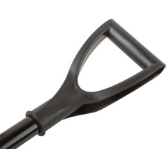 Лопата для уборки снега Профи поликарбонатная алюм. черенок малая 340х385х1350мм FIT 68113