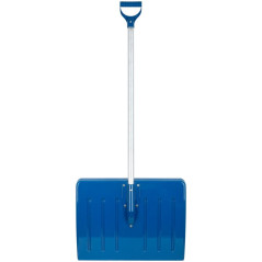 Лопата для уборки снега Профи поликарбонатная алюм. черенок большая 550х420х1350мм FIT 68119