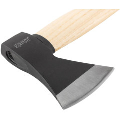 Топор кованая усиленная сталь деревянная полированная ручка 600г FIT 46136