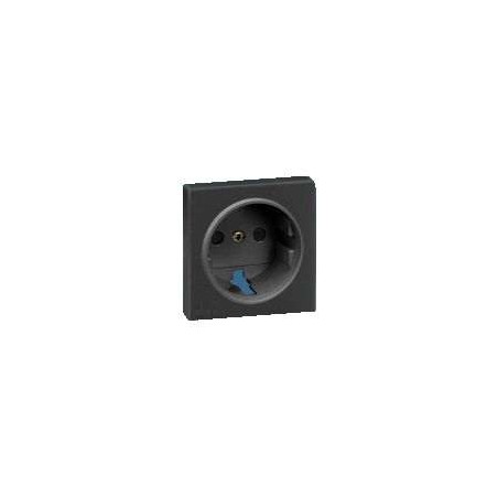 Накладка розетки Simon82 с заземл. граф. 82041-38
