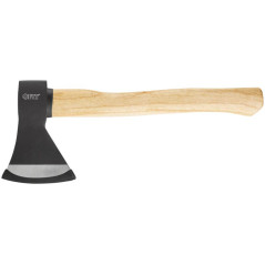 Топор кованая усиленная сталь деревянная полированная ручка 800г FIT 46138