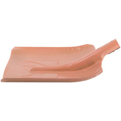 Лопата для уборки снега тротуарная стальная без черенка 340х385мм КУРС 68121