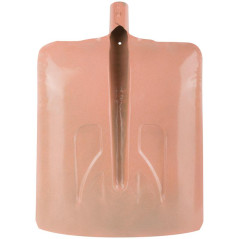 Лопата для уборки снега тротуарная стальная без черенка 340х385мм КУРС 68121