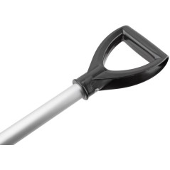 Скрепер для уборки снега на крышах металлическая телескопическая ручка 620х150x(2000-6000)мм КУРС 68137