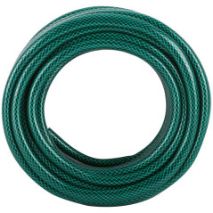 Шланг поливочный трехслойный армированный 1/2дюймх1.8ммх15м зел. КУРС 76304