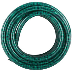 Шланг поливочный трехслойный армированный 3/4дюймх1.5ммх15м зел. КУРС 76307