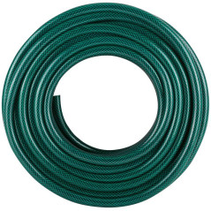 Шланг поливочный трехслойный армированный 3/4дюймх1.5ммх50м зел. КУРС 76309