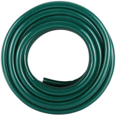 Шланг поливочный трехслойный армированный 1дюймх3.0ммх25м зел. КУРС 76310