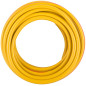 Шланг поливочный трехслойный армированный 1/2дюймх2.0ммх25м желт. КУРС 76315