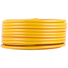 Шланг поливочный трехслойный армированный 1/2дюймх2.0ммх50м желт. КУРС 76316