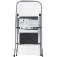 Лестница-стремянка стальная 2 широкие ступени Н-88см вес 3.7кг FIT 65381