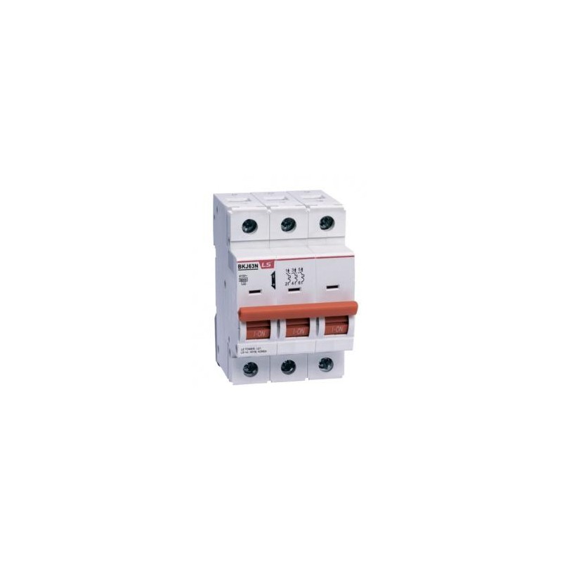Выключатель автоматический модульный 3п BKJ63N D63 LS Electric 06131212R0