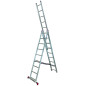 Лестница трехсекционная универсальная с допфункцией CORDA 3х9