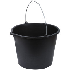 Ведро строительное пластиковое для перемешивания раствора с носиком 12л КУРС 04087