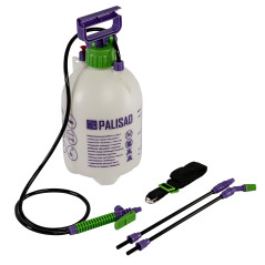 Опрыскиватель 5 л, ручной, с насосом, шлангом, разбрызгивателем