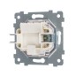 Выключатель 1-кл. СП Аксиома С110-447 10А IP20 механизм сл. кость Кунцево 122007
