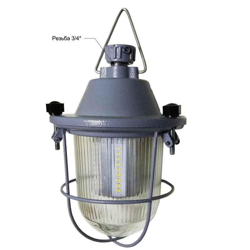 Светильник светодиодный НСП 11-100-425/IP62-01-LED-110/220В AC/DC 5000К Световод НП.002.01 Светильник светодиодный НСП 11-100-425/IP62-01-LED-110/220В AC/DC 5000К Световод НП.002.01
