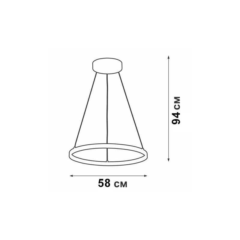 Светильник светодиодный V4601-1/1S LED 40Вт 3900-4200K 2000Лм Vitaluce Светильник светодиодный V4601-1/1S LED 40Вт 3900-4200K 2000Лм Vitaluce
