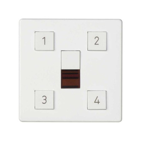 Накладка на 75326-39 Simon82/82Nature бел. 82048-30